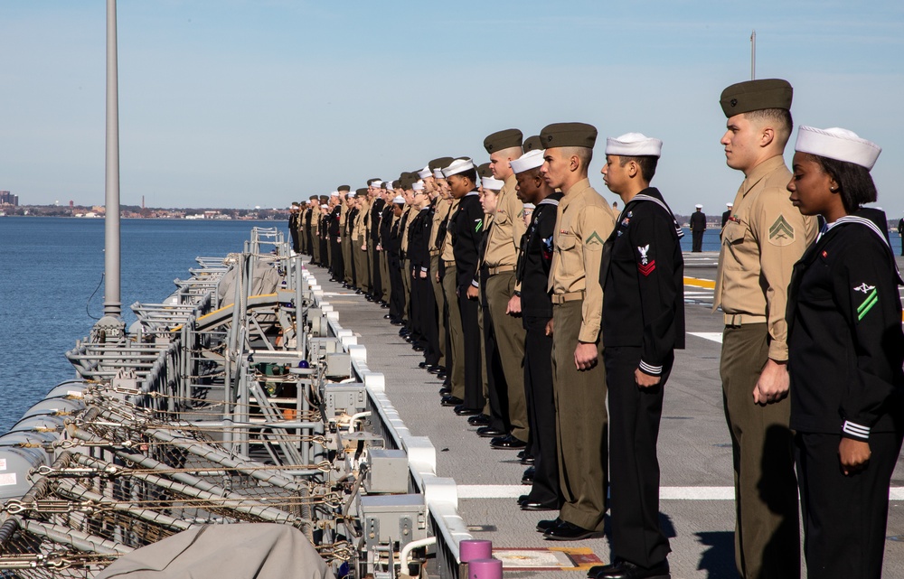 22nd MEU Marines, Sailors depart for deployment