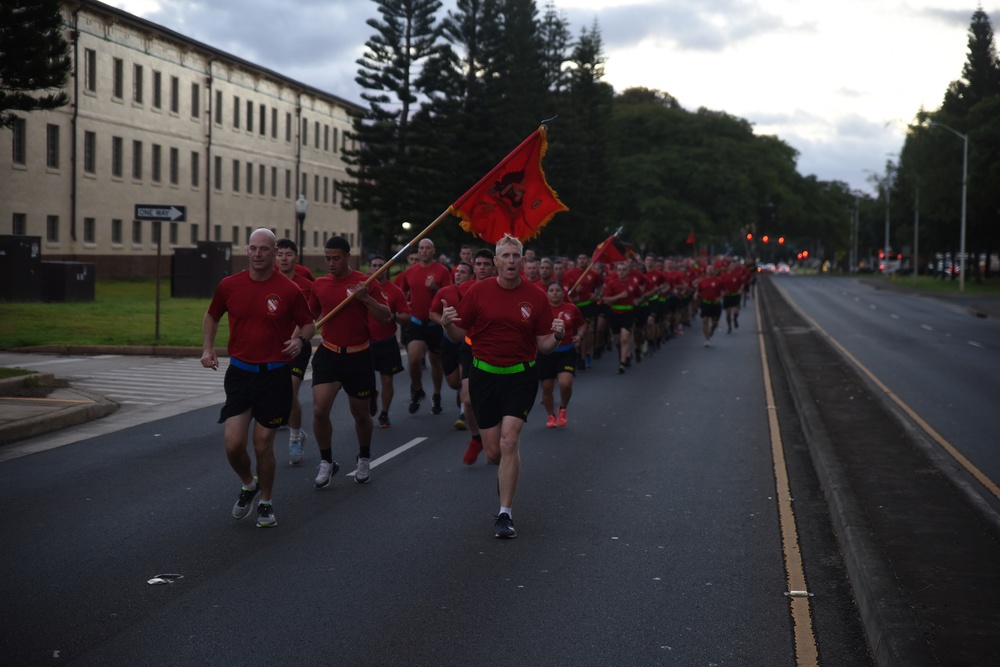 77th Anniversary Division run