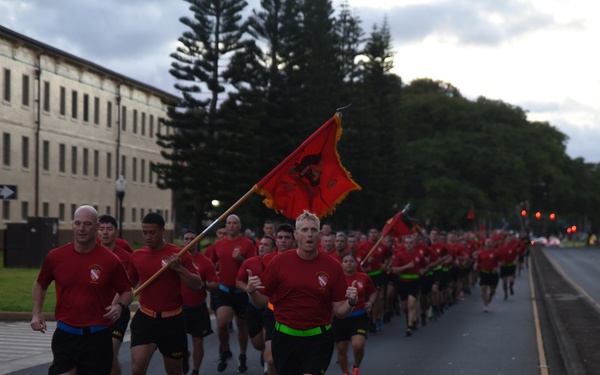 77th Anniversary Division run