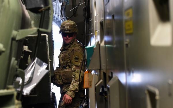 Army, Air Force performs HIMARS exercise in C-17
