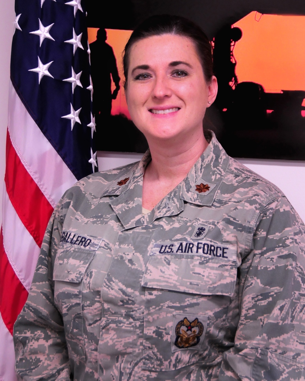 Van Ostberg-Caballero continues her military service with the Missouri Air National Guard