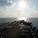 The aircraft carrier USS John C. Stennis (CVN 74) transits the Arabian Sea