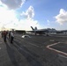 The aircraft carrier USS John C. Stennis (CVN 74) conducts flight operations