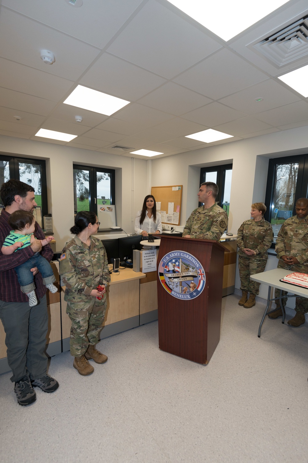Chièvres Veterinary Treatment Facility Grand Opening