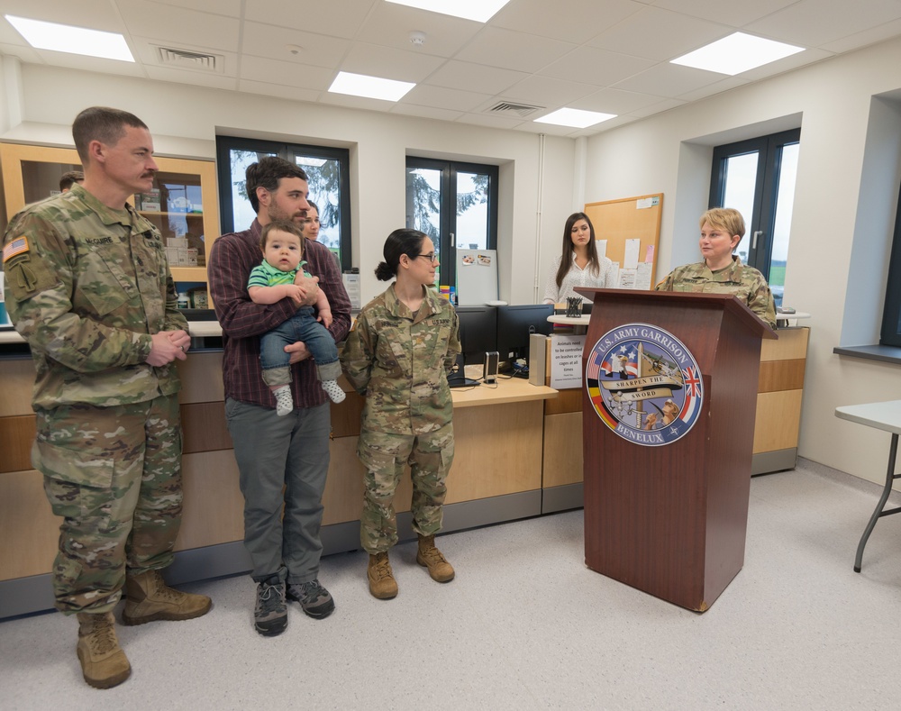 Chièvres Veterinary Treatment Facility Grand Opening