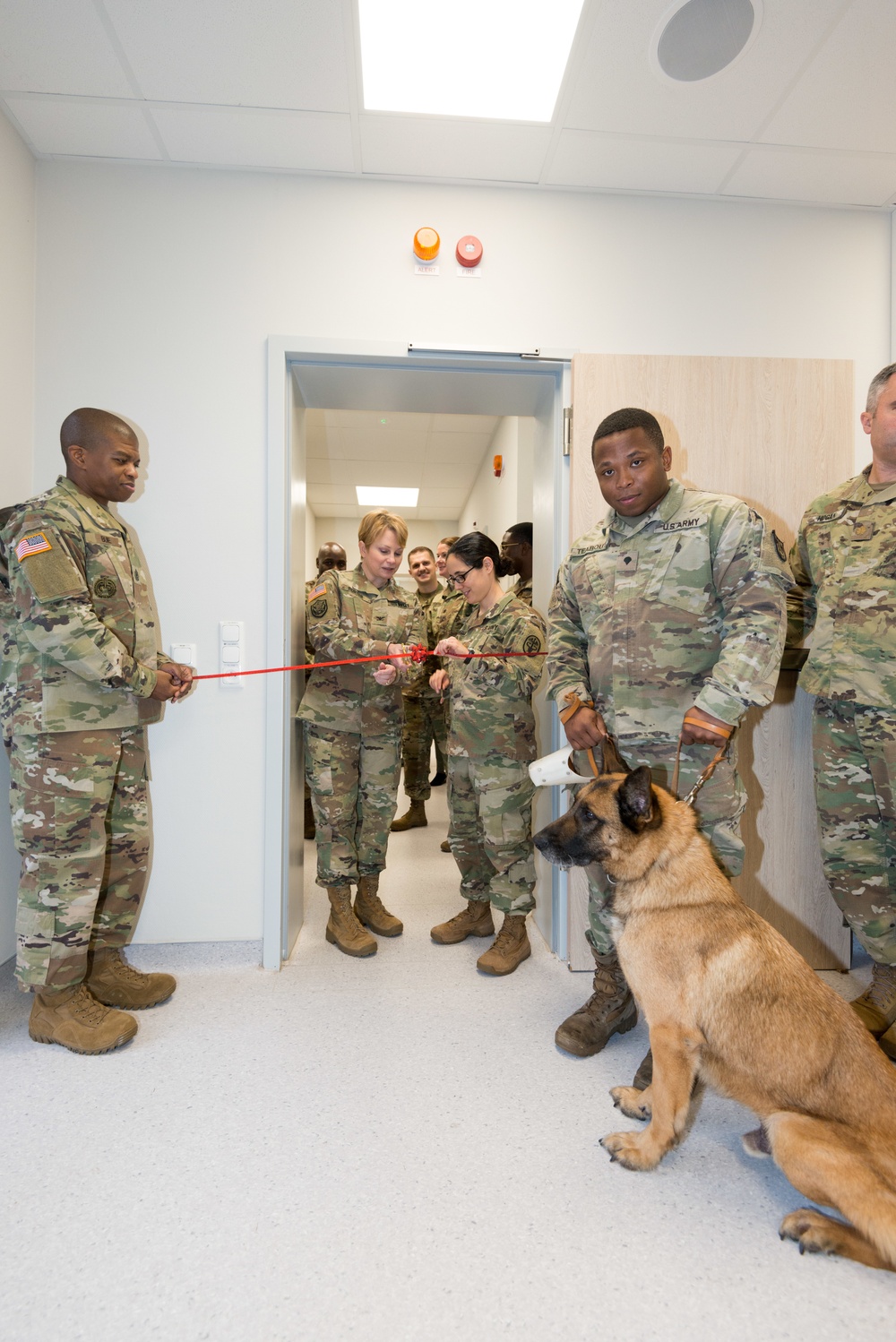 Chièvres Veterinary Treatment Facility Grand Opening