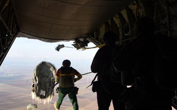 Santa, Elves jump for Operation Toy Drop 2018