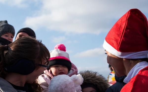 Santa, Elves jump for Operation Toy Drop 2018