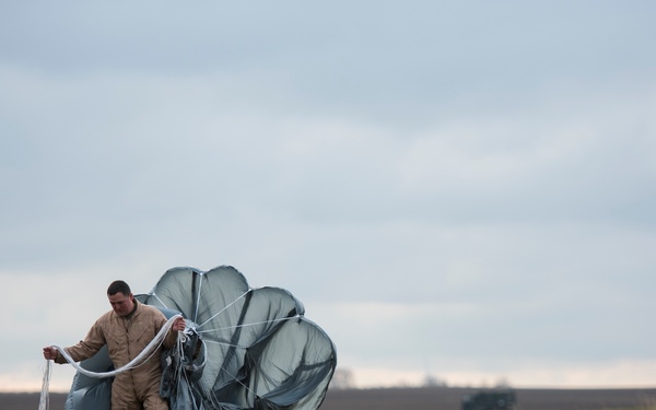 Santa, Elves jump for Operation Toy Drop 2018