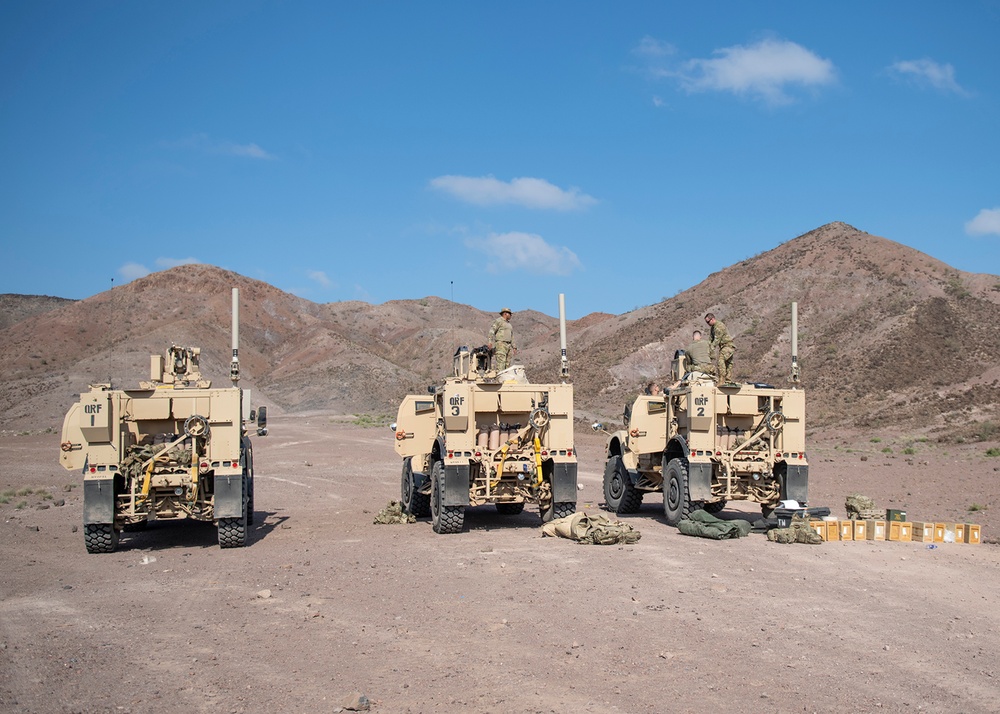 Task Force Alamo range day