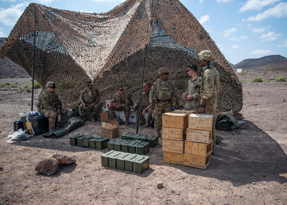 Task Force Alamo range day