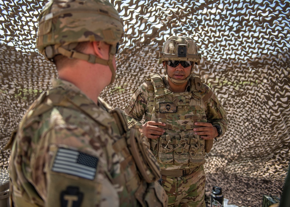 Task Force Alamo range day