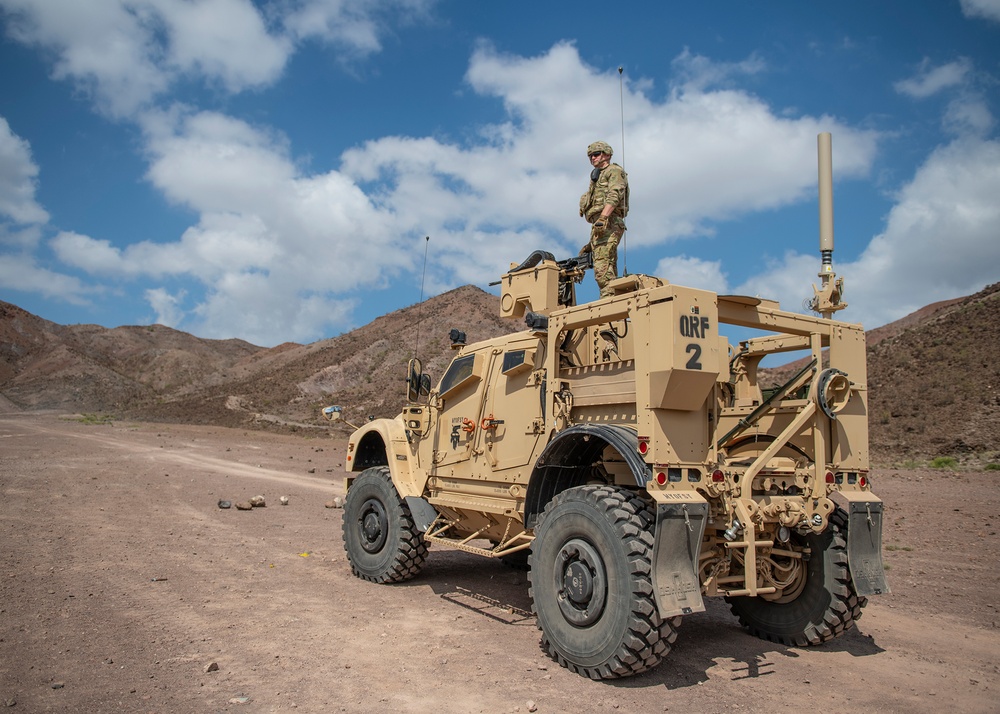 Task Force Alamo range day