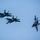 F/A-18E Super Hornets fly in formation