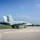 F/A-18E Super Hornets taxi the runway