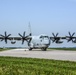 C-130 Hercules taxis to the runway