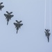 F-15E Strike Eagles fly in formation