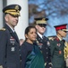 Defense Minister of India Nirmala Sitharaman Participates in an Army Special Honors Wreath-Laying Ceremony at the Tomb of the Unknown Soldier
