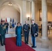Defense Minister of India Nirmala Sitharaman Participates in an Army Special Honors Wreath-Laying Ceremony at the Tomb of the Unknown Soldier