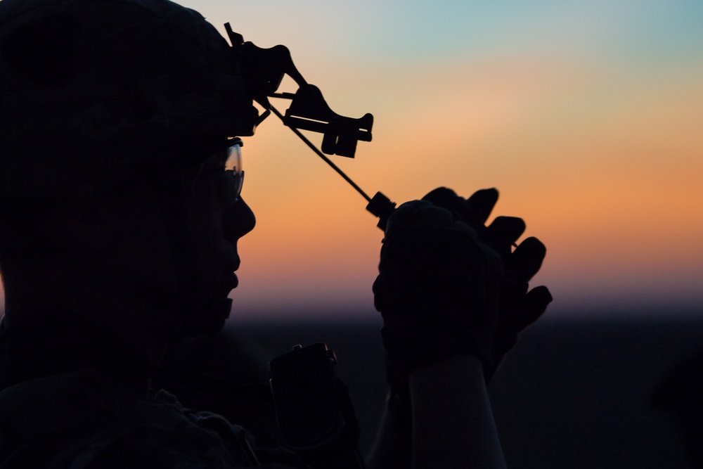 East Africa Response Force Conducts Night Vision Training