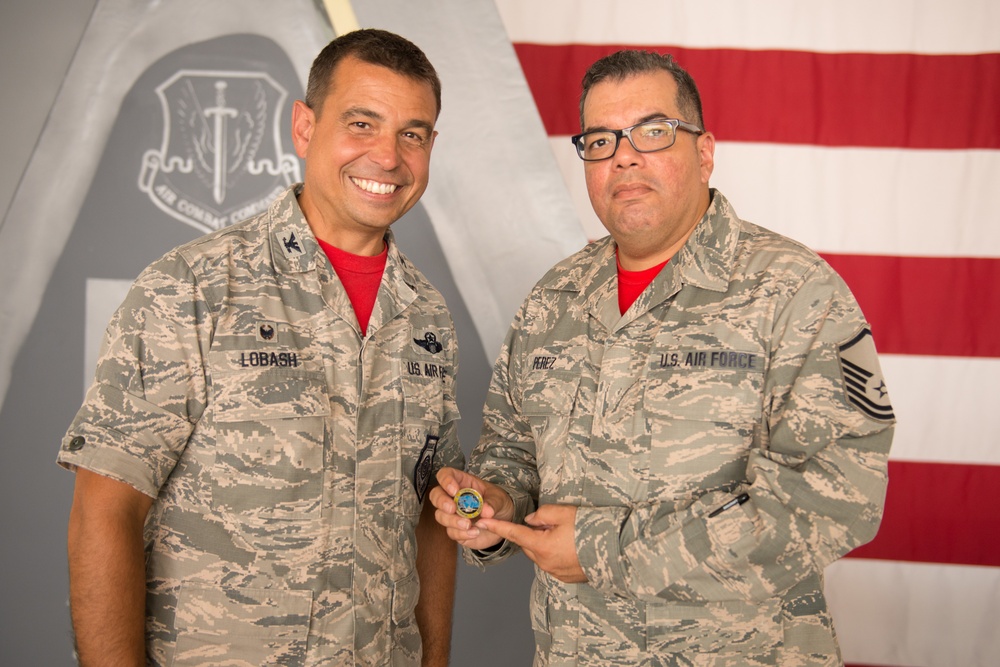 Airman’s design selected for 192nd Fighter Wing commander's coin