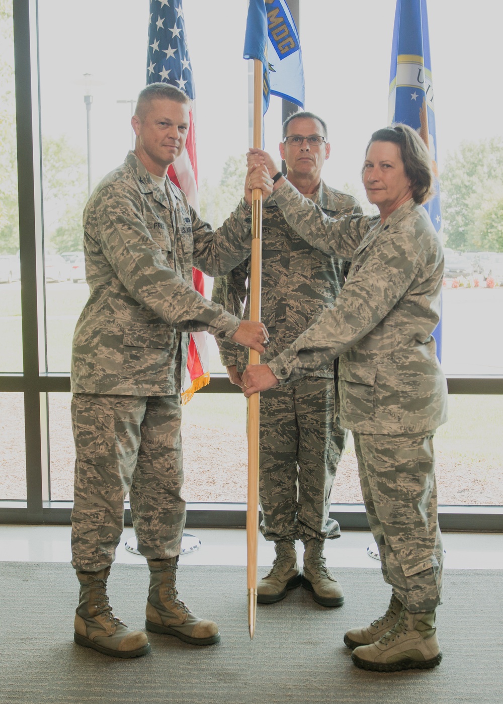 Ceremony welcomes new 192nd Medical Group Detachment 1 commander