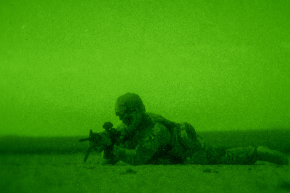 East Africa Response Force Conducts Night Vision Training