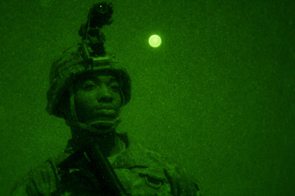 East Africa Response Force Conducts Night Vision Training