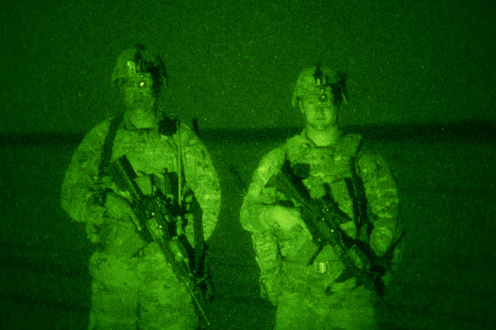 East Africa Response Force Conducts Night Vision Training