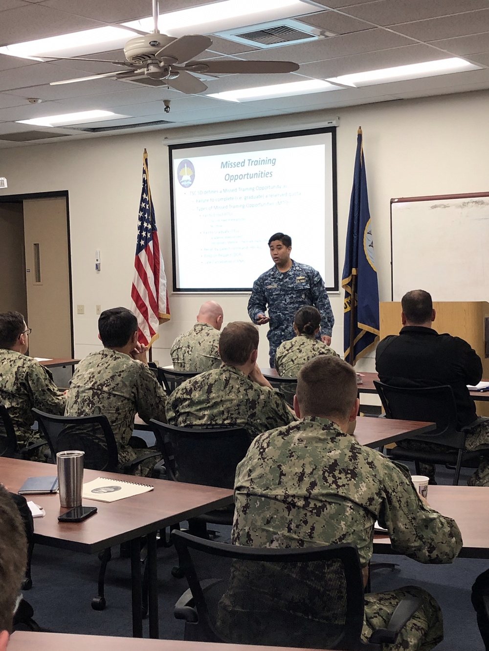 TSC San Diego Hosts FY-19 Quarter One Training Officer Conference