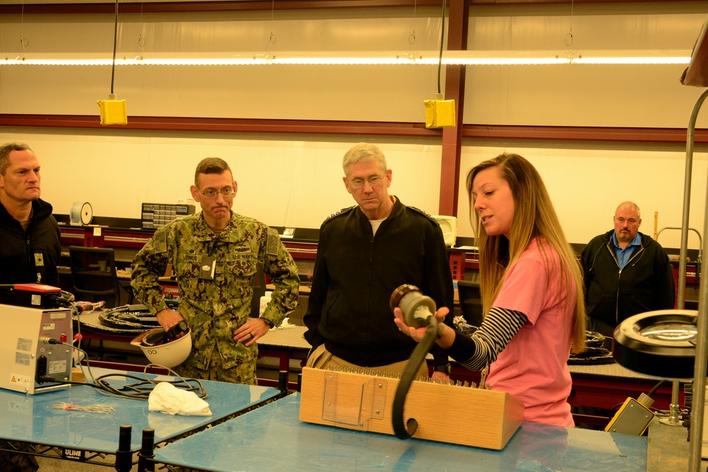 VADM Moore Visits Naval Submarine Base Kings Bay