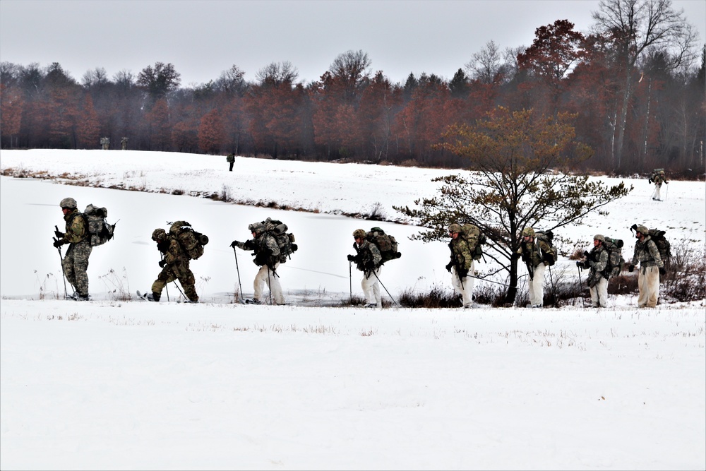 CWOC students complete cold-weather ruck march during training at Fort McCoy