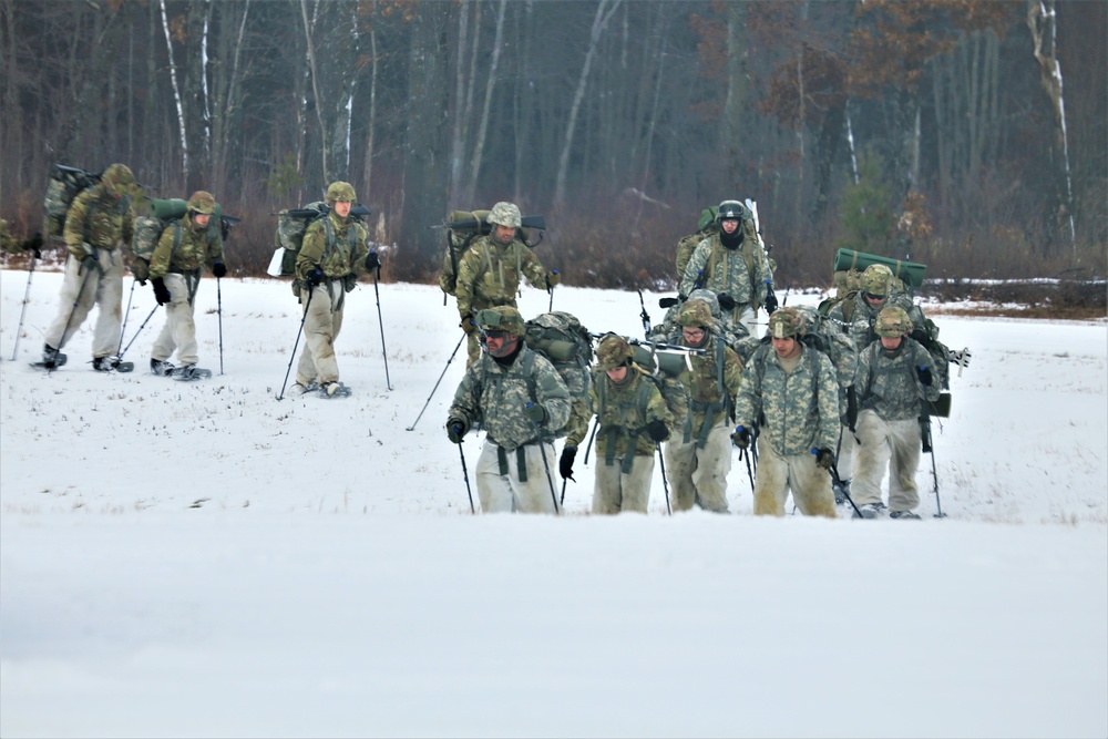 CWOC students complete cold-weather ruck march during training at Fort McCoy