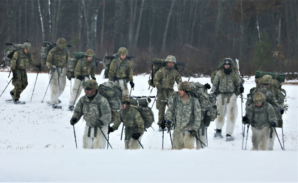 CWOC students complete cold-weather ruck march during training at Fort McCoy