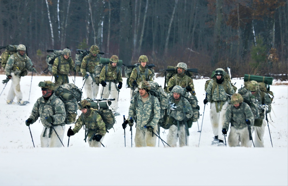 CWOC students complete cold-weather ruck march during training at Fort McCoy