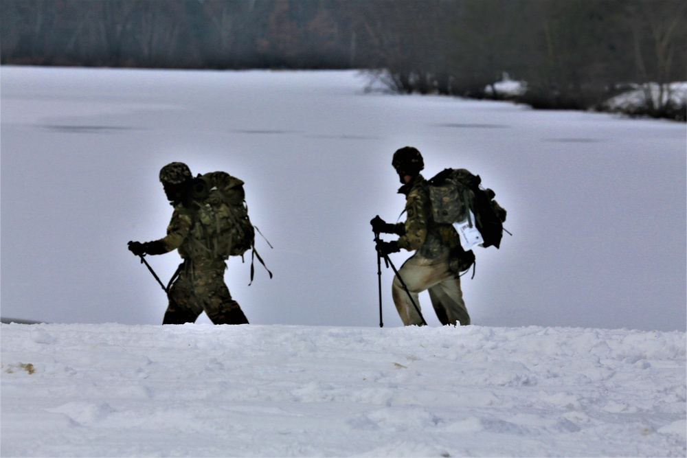 CWOC students complete cold-weather ruck march during training at Fort McCoy