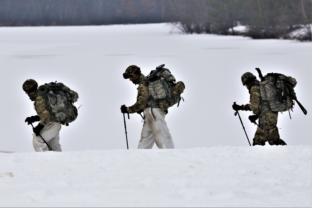 CWOC students complete cold-weather ruck march during training at Fort McCoy