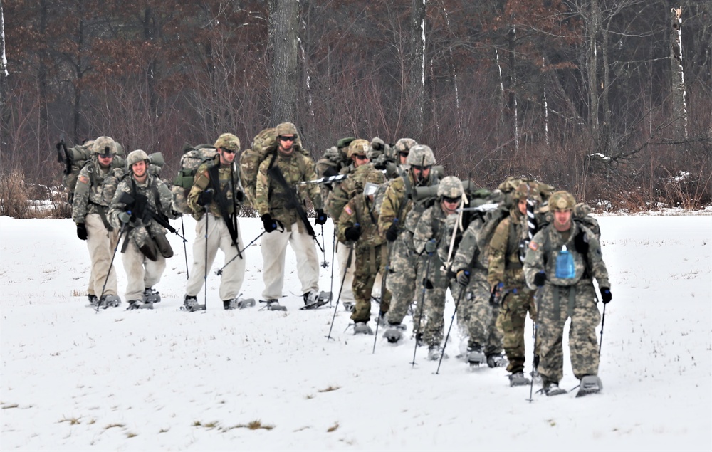 CWOC students complete cold-weather ruck march during training at Fort McCoy