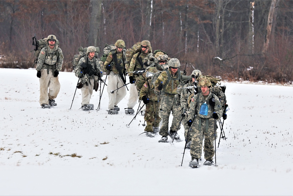 CWOC students complete cold-weather ruck march during training at Fort McCoy