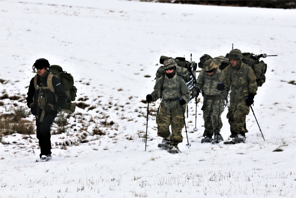 CWOC students complete cold-weather ruck march during training at Fort McCoy