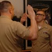 Naval Museum hosts a re-enlistment ceremony