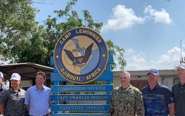 PGA Golfers USO Tour Djibouti