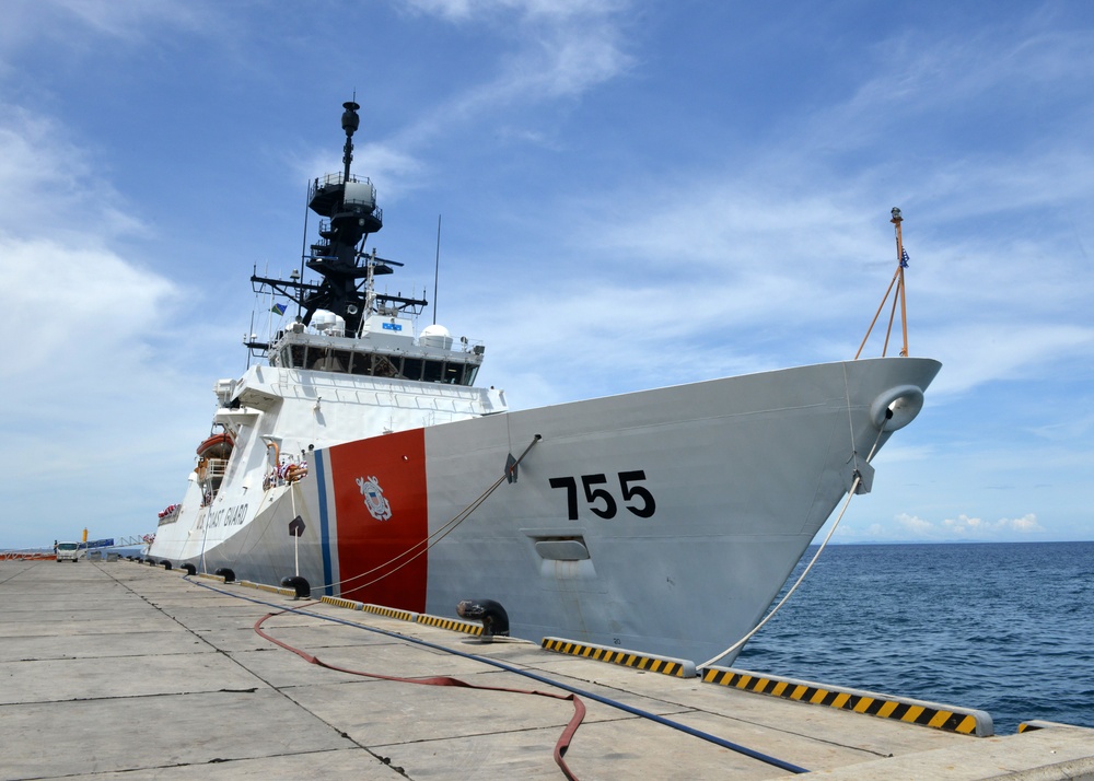 Coast Guard Cutter Munro visits Guadalcanal