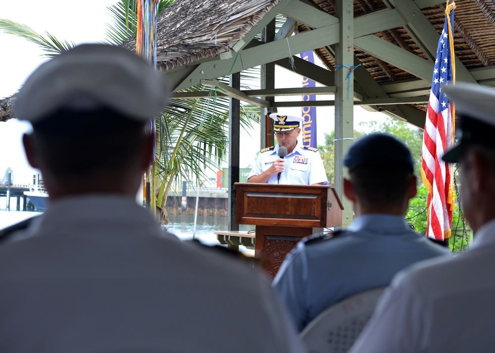 Coast Guard Cutter Munro visits Guadalcanal