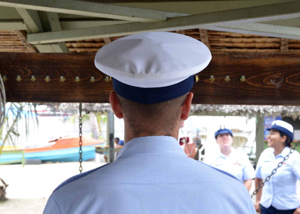 Coast Guard Cutter Munro visits Guadalcanal