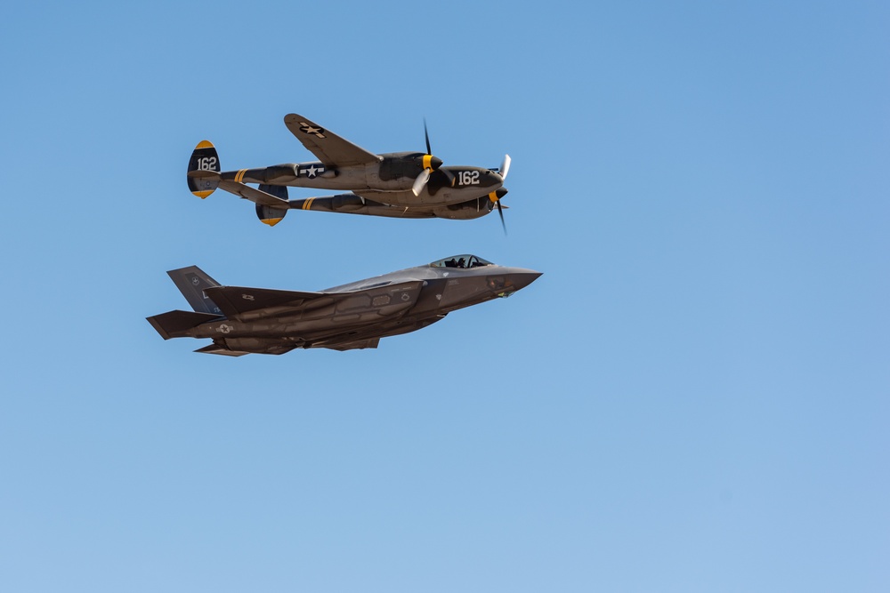 F-22 Raptor performs at Mather Air Show