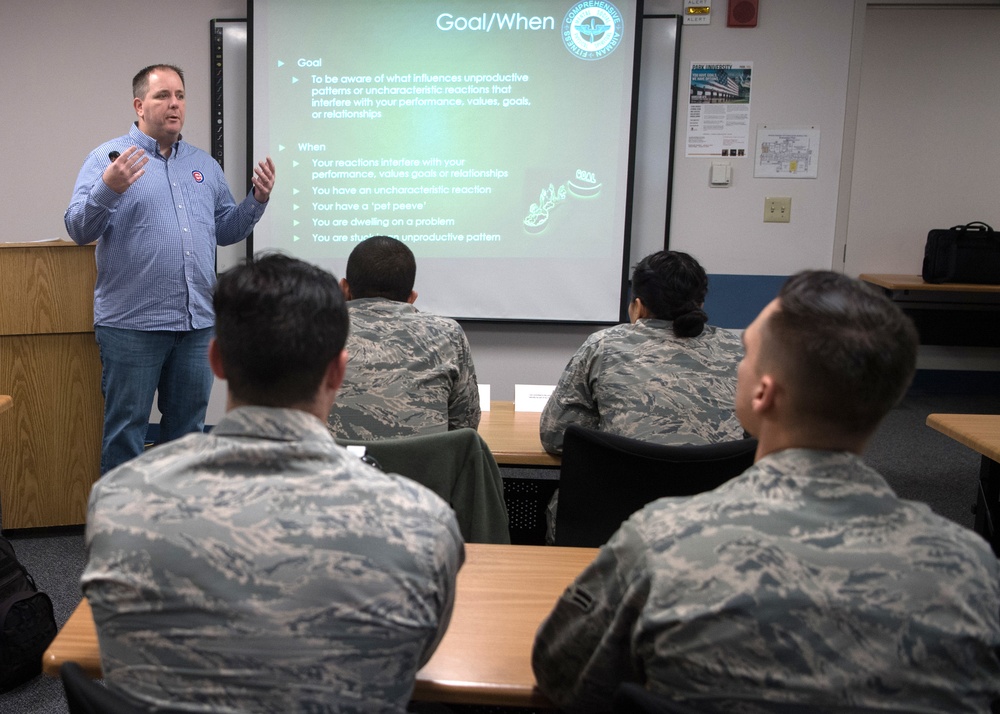 Airmen learn about resiliency