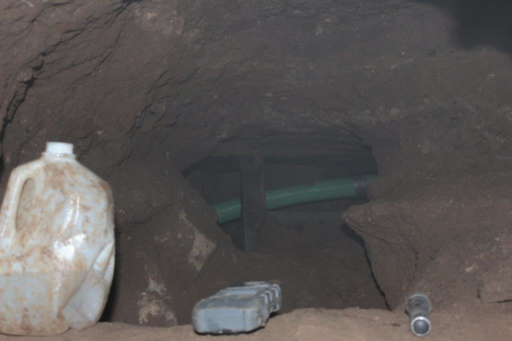 Incomplete Illicit Cross-Border Tunnel Discovered in Nogales