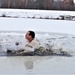 Photo Essay: Soldier takes plunge for cold-water immersion during training at Fort McCoy
