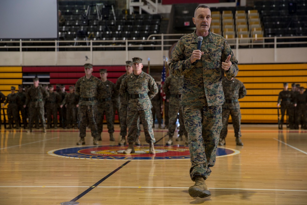 MCIEAST-MCB Camp Lejeune Assumption of Command